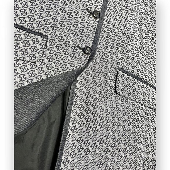 Ailes Vintage Designer Long Trench Jacket - Womens Large - Picture 3 of 5